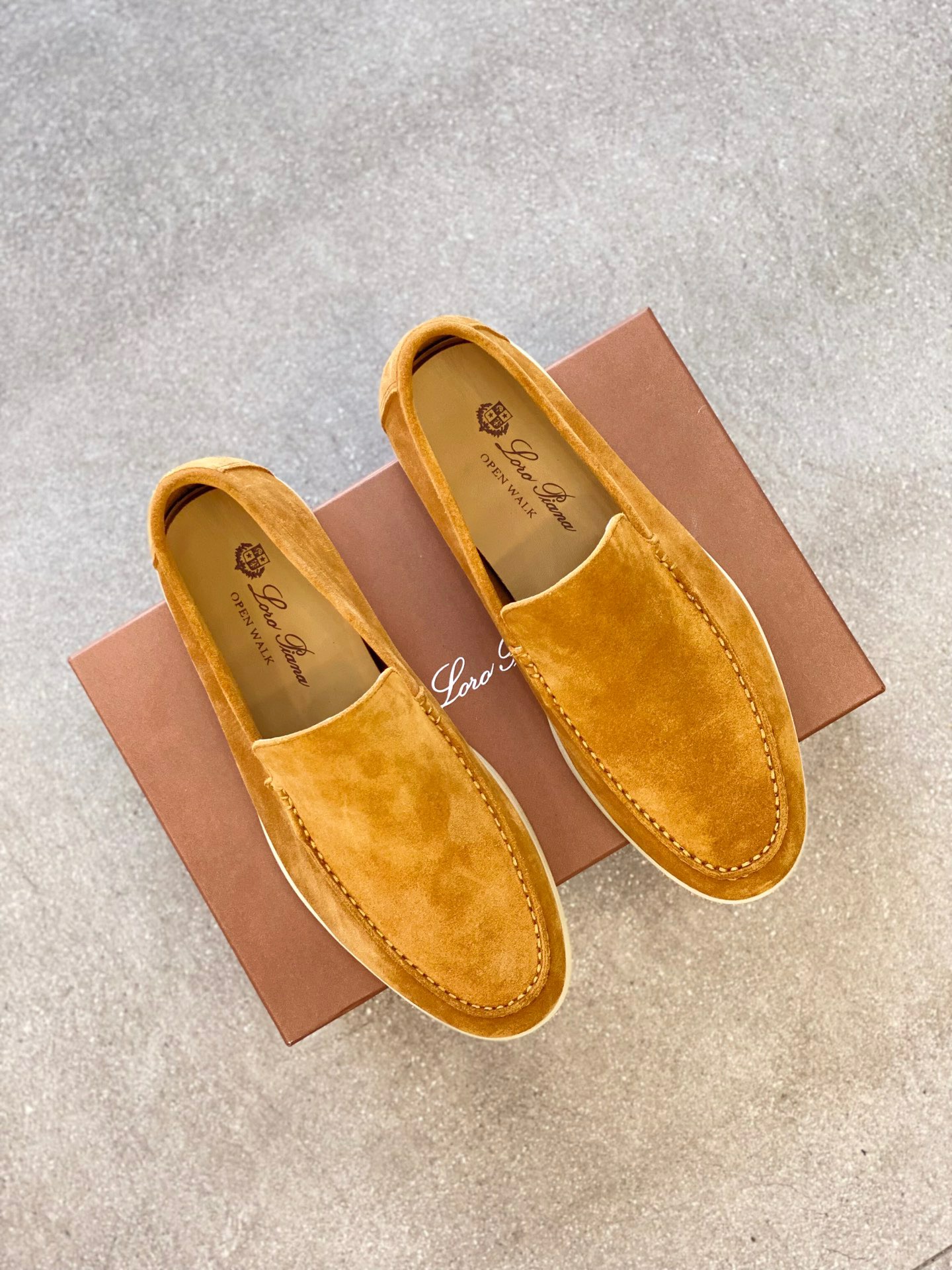 [Loro Piana] 로로피아나 썸머워크 로퍼 남성용