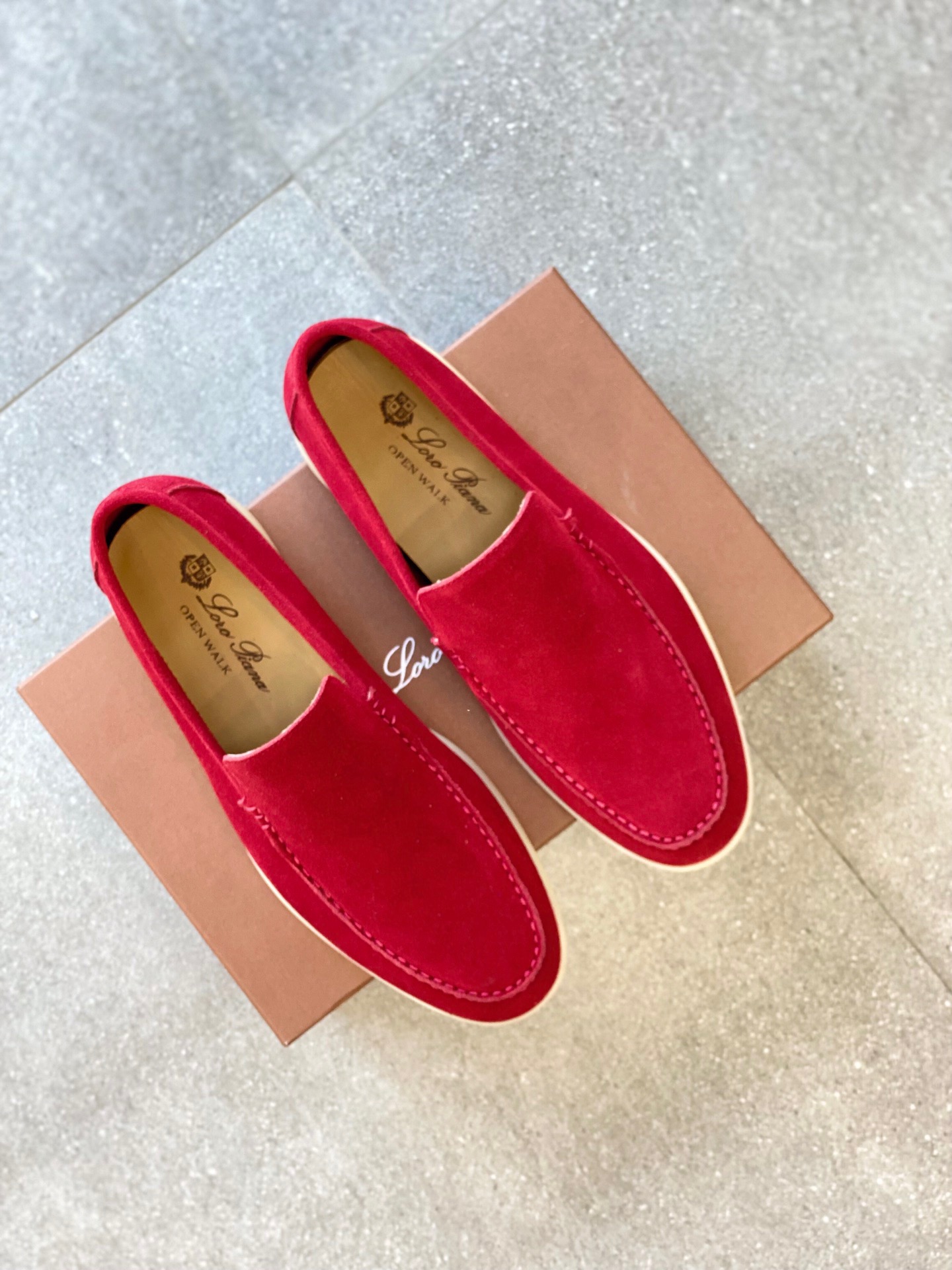 [Loro Piana] 로로피아나 썸머워크 로퍼 남성용