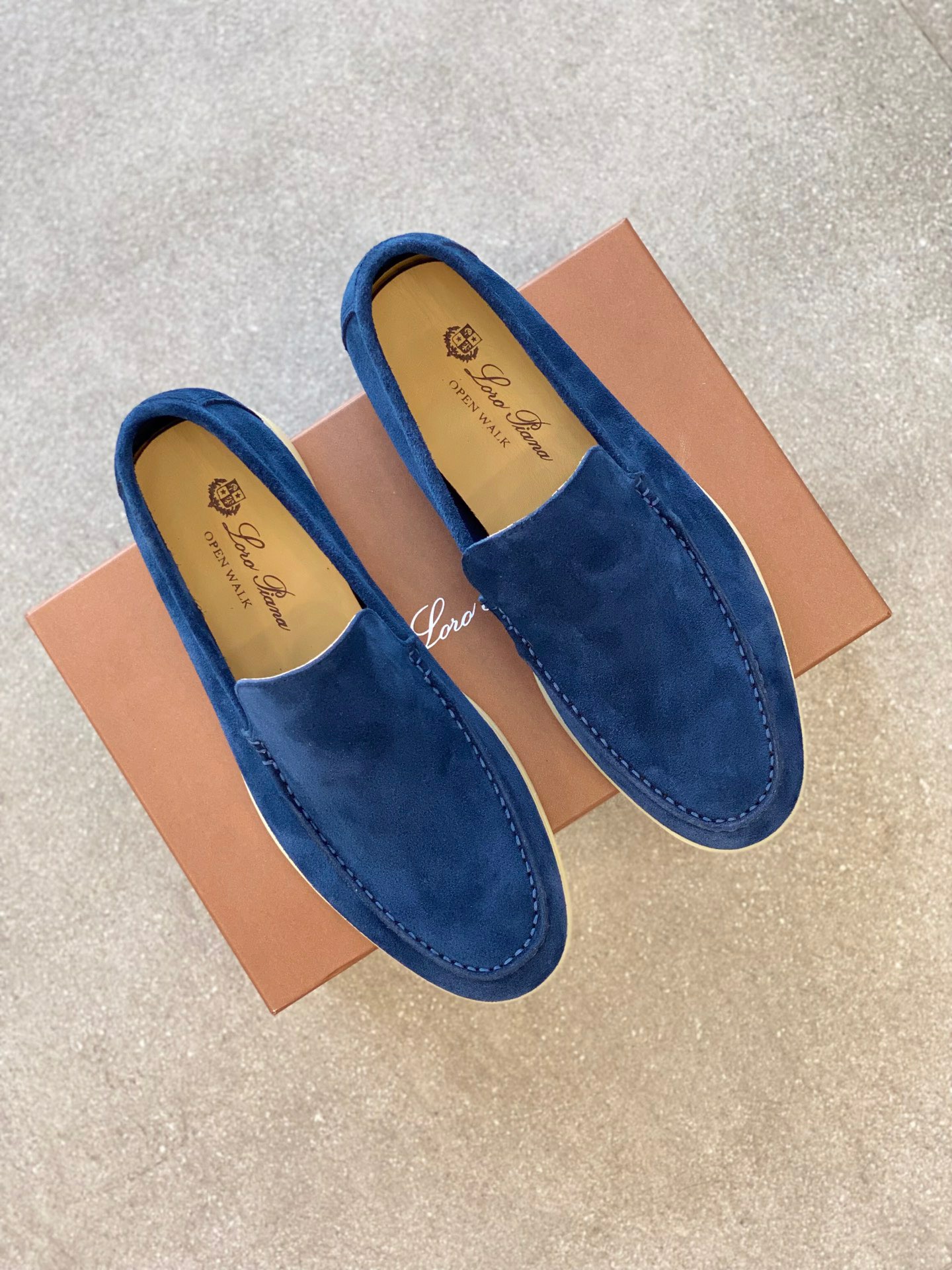 [Loro Piana] 로로피아나 썸머워크 로퍼 남성용