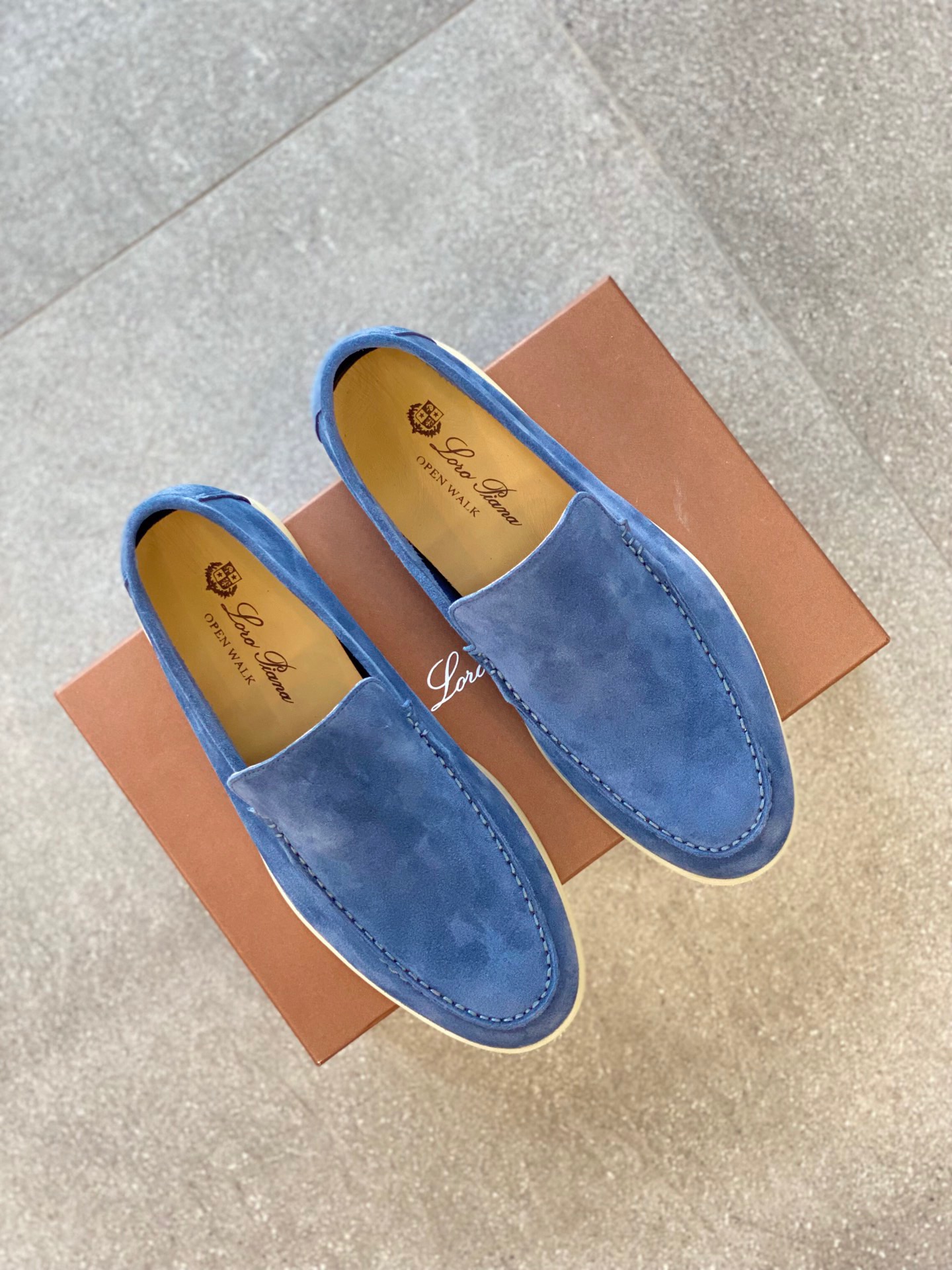 [Loro Piana] 로로피아나 썸머워크 로퍼 남성용