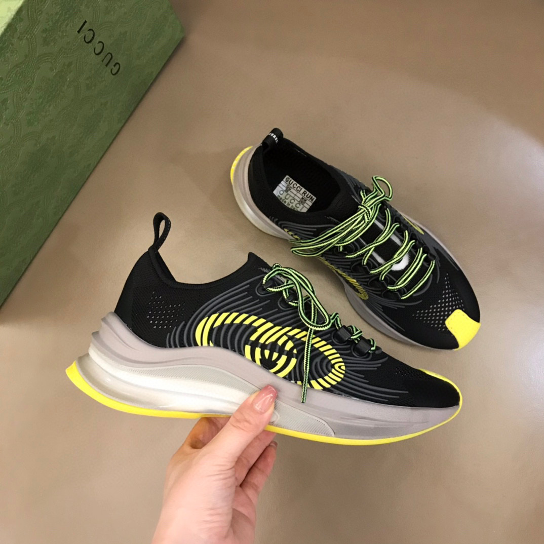 [GUCCI] 구찌 런 스니커즈 남녀공용