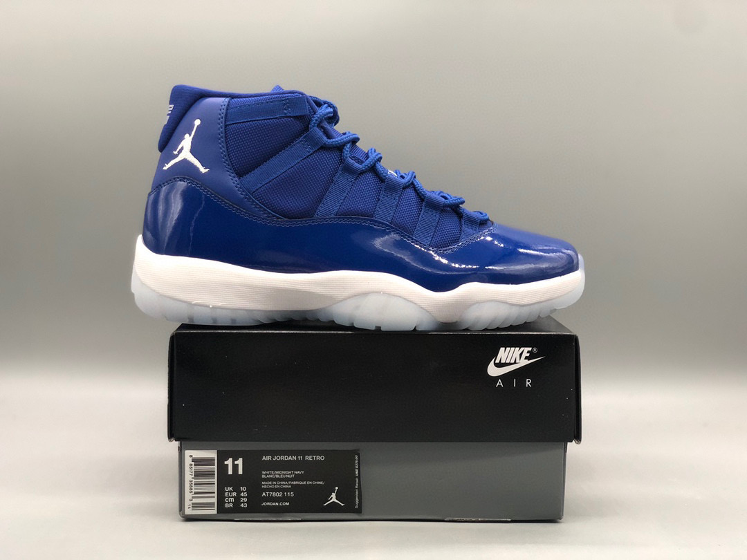[AIR JORDAN] 에어조던11 브라이트 로얄 블루 AT7802-115 남성용