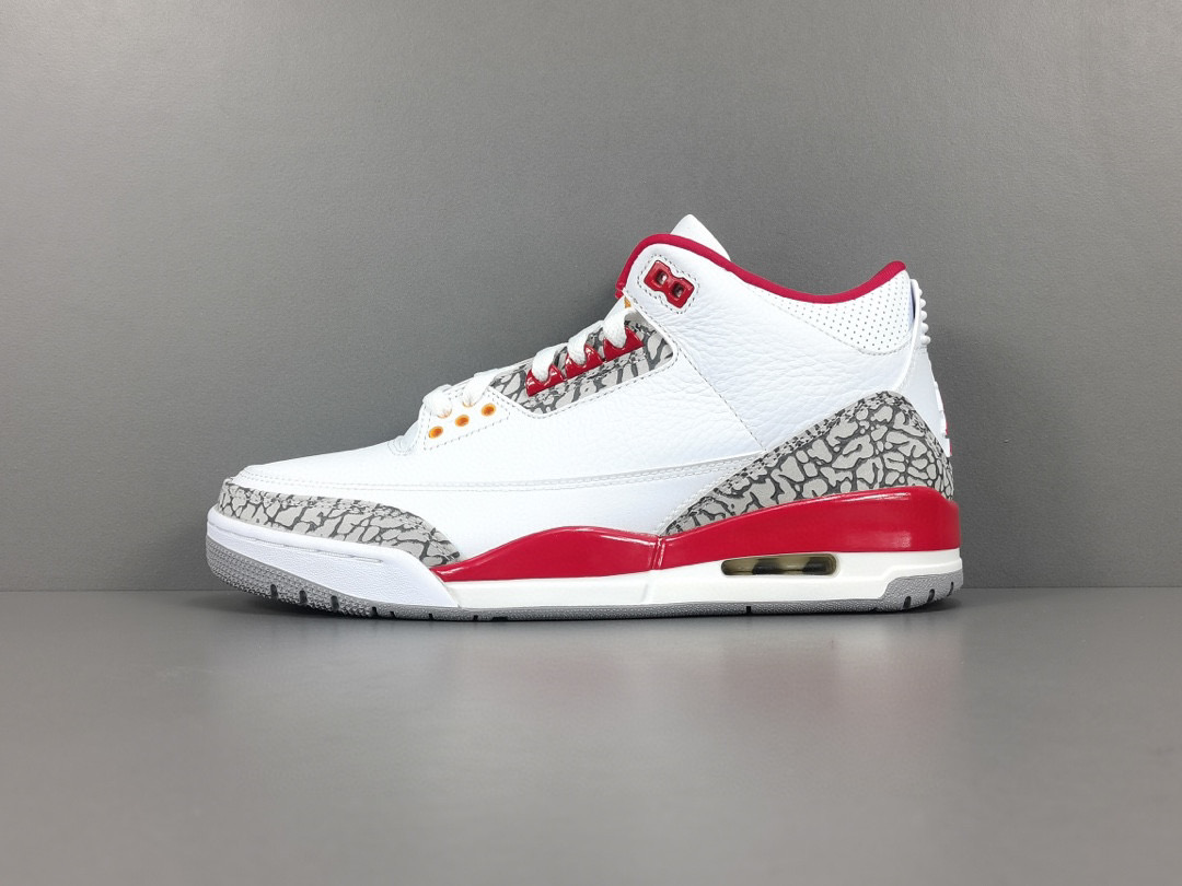 [AIR JORDAN] 에어조던3 레트로 카디널 ct8532-126 남성용 (OG공장)