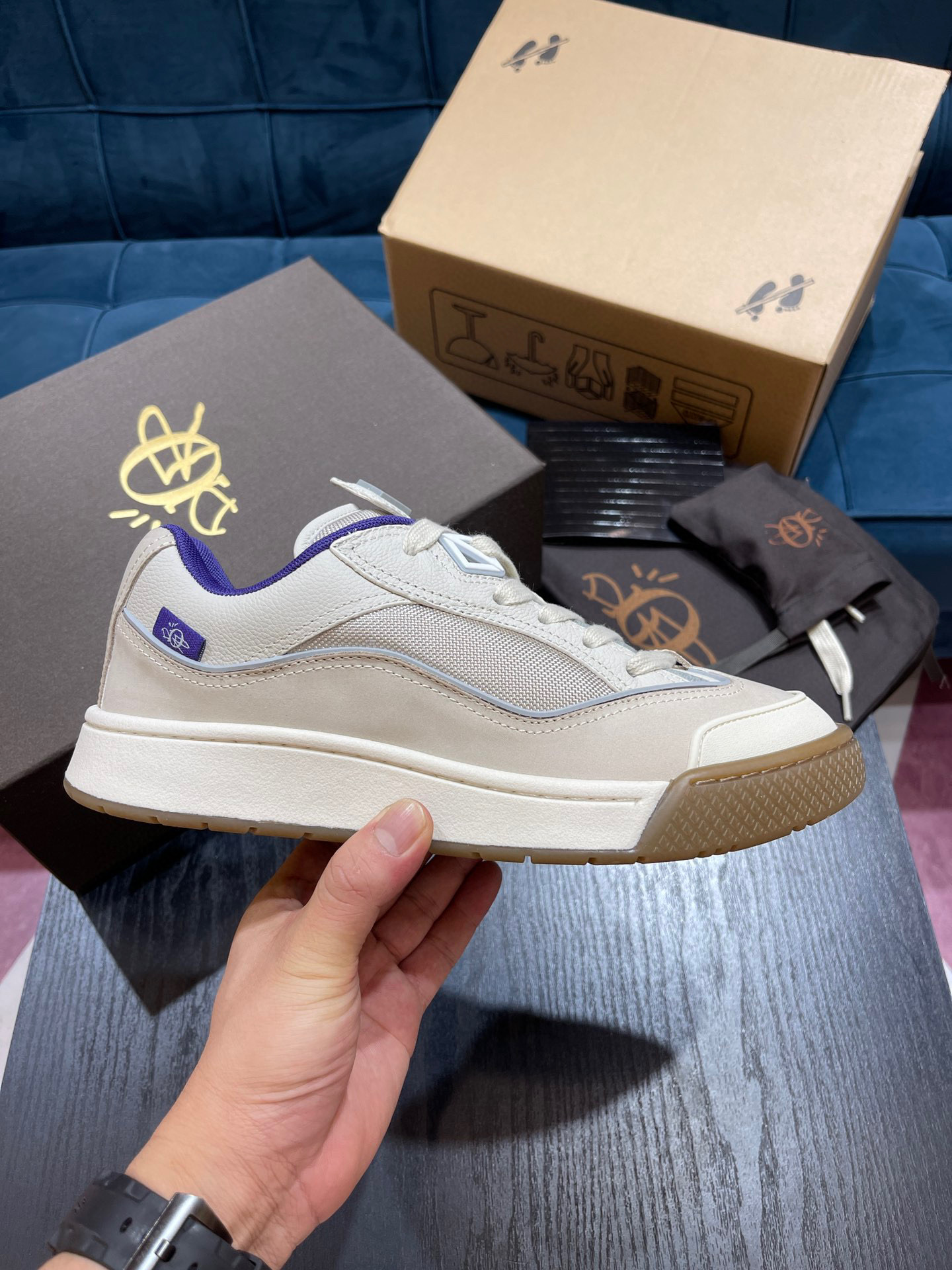 [DIOR] 디올 X 캑터스 잭 B713 스니커즈 남녀공용