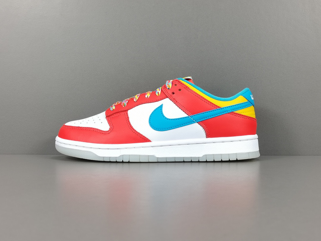 [NIKE] 르브론 제임스 x 나이키 덩크 로우 프루티 페블즈 DH8009-600 남녀공용