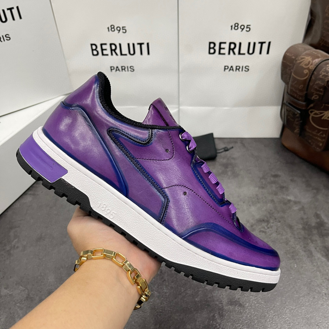 [BERLUTI] 벨루티 플레이오프 로우탑 스니커즈 남성용
