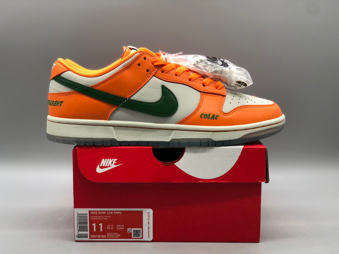 [NIKE] 플로리다 A&M x 나이키 덩크 로우 DR6188-800 남녀공용