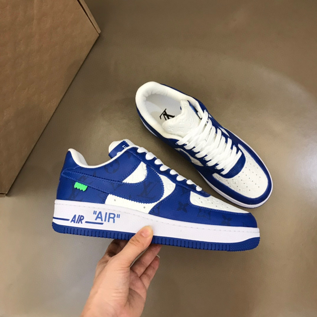 [LOUIS VUITTON] 나이키 X 루이비통 에어포스1 버질아블로 팀로얄 남녀공용