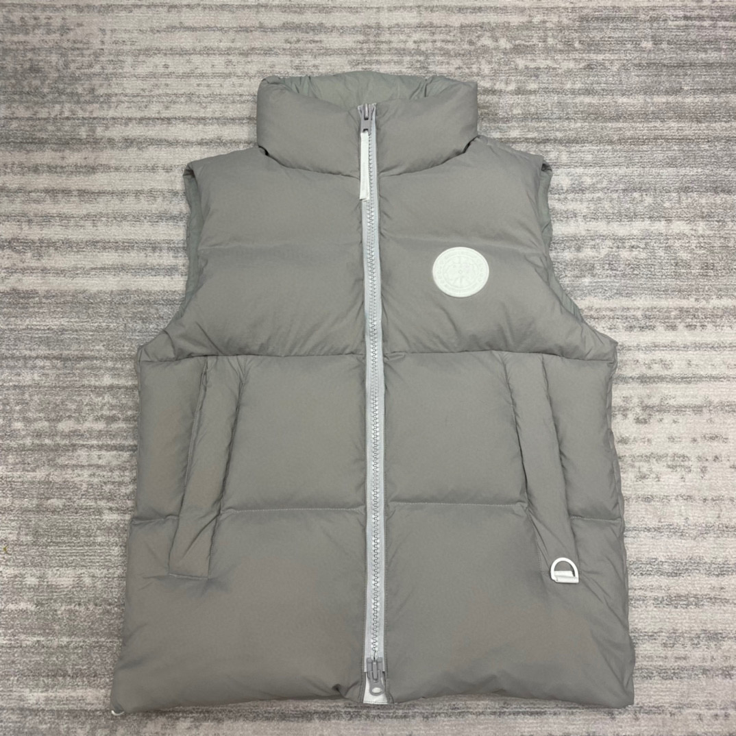 [CANADA GOOSE] 캐나다구스 파스텔 에버렛 패딩 조끼 그레이 남녀공용