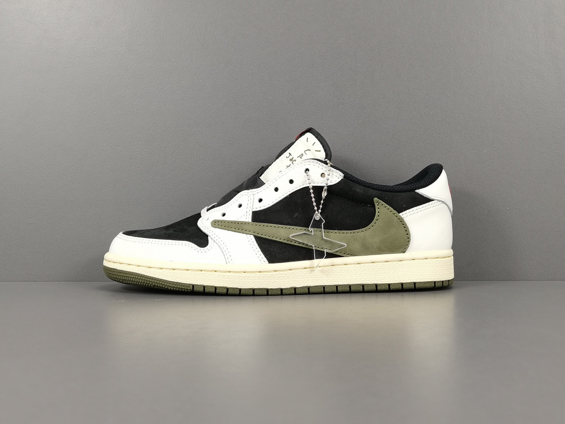 [AIR JORDAN] 트래비스 스캇 x 에어조던1 로우 올리브 DZ4137-106 남녀공용 (X공장)