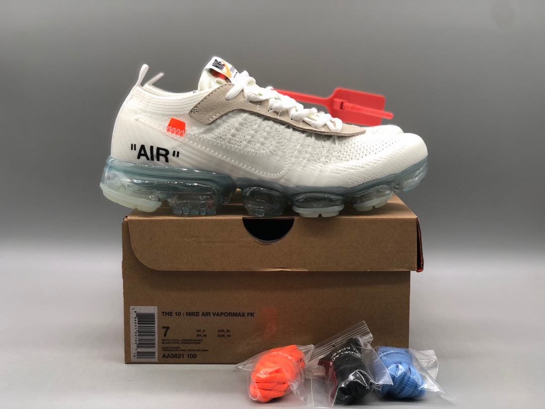 [NIKE] 나이키 X 오프화이트 에어 베이퍼맥스 플라이니트 THE TEN AA3831-100 남녀공용