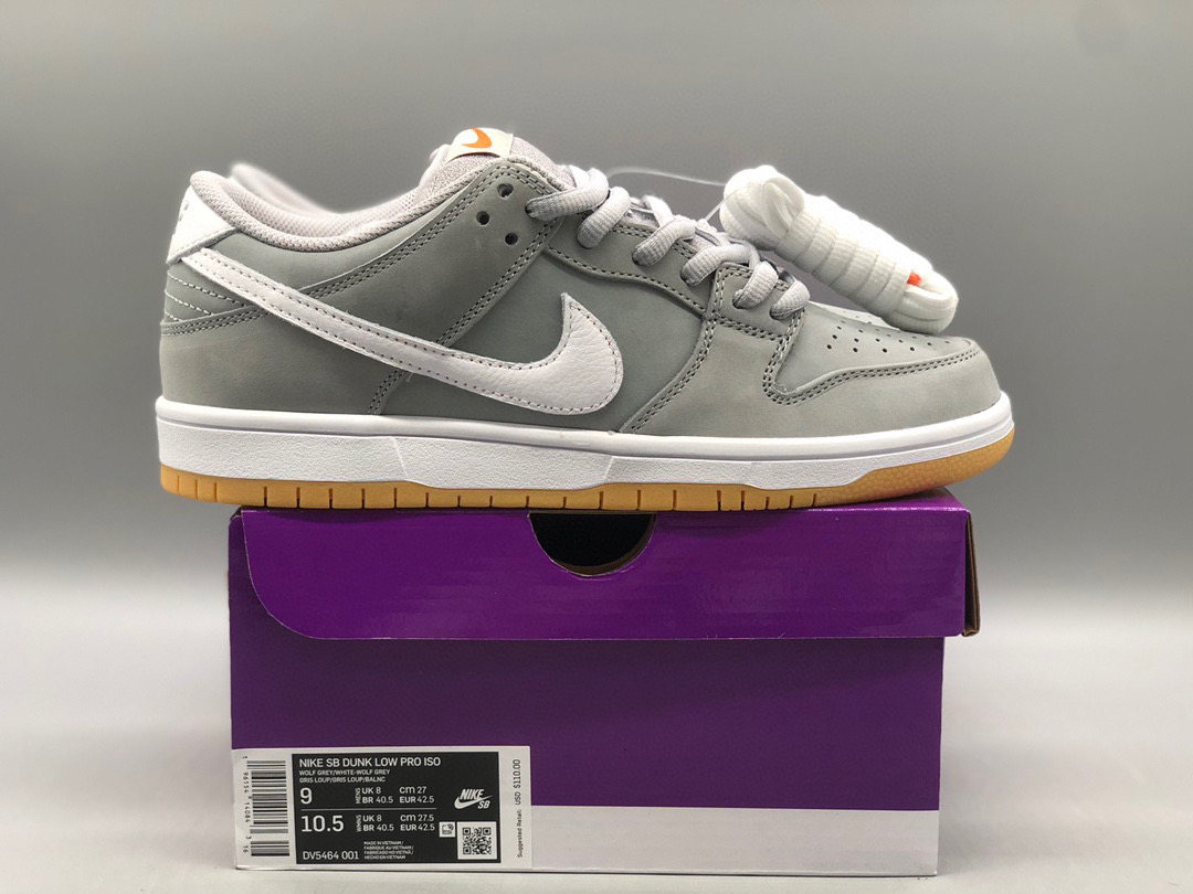 [NIKE] 나이키 SB 덩크 로우 울프 그레이 검 DV5464-001 남녀공용