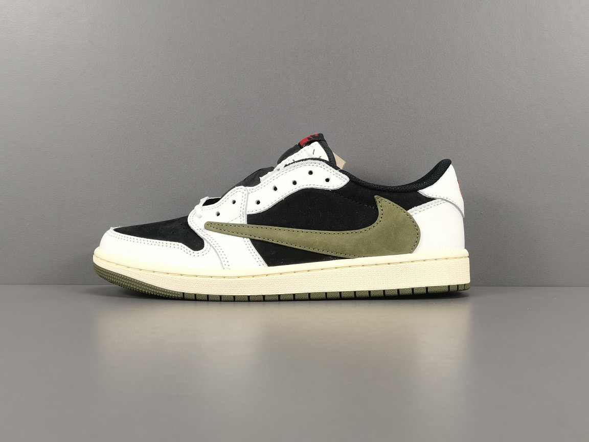 [AIR JORDAN] 트래비스 스캇 x 에어조던1 로우 올리브 DZ4137-106 남녀공용 (OG공장)