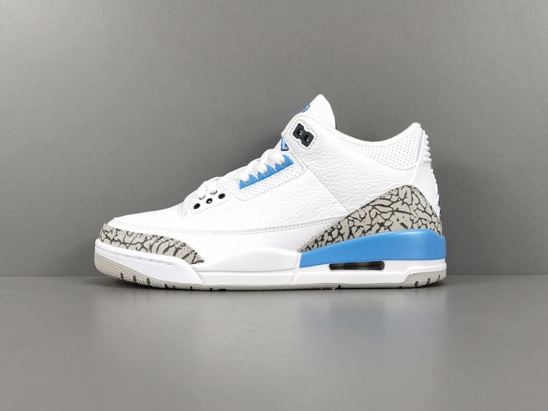 [AIR JORDAN] 에어조던3 레트로 UNC 블루 CT8532-104 남녀공용 (OG공장)