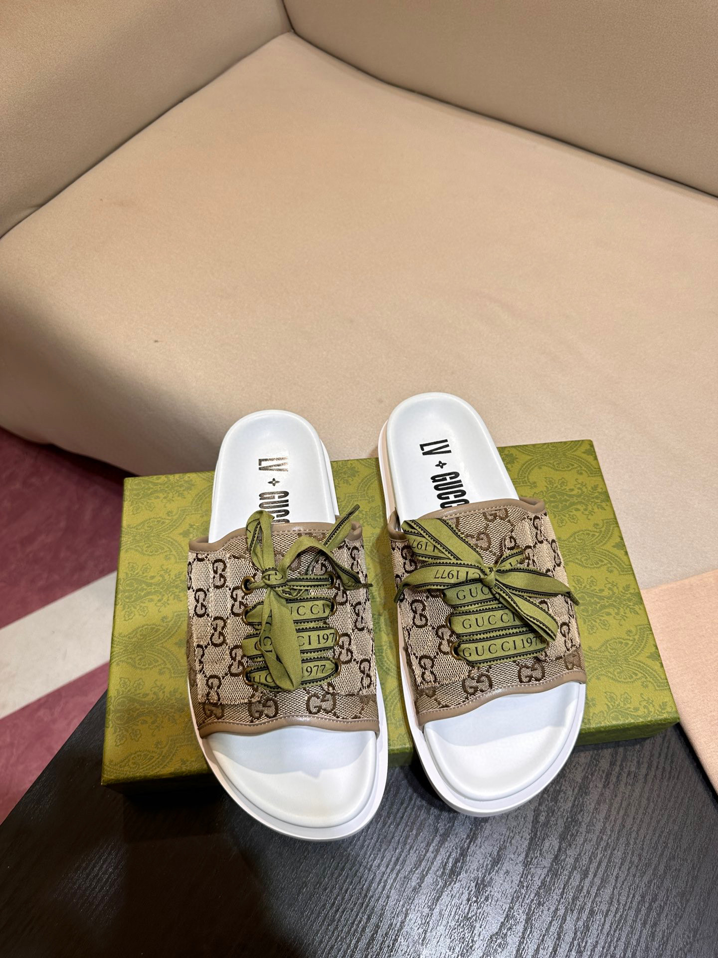 [GUCCI] 구찌 슬리퍼 남성용