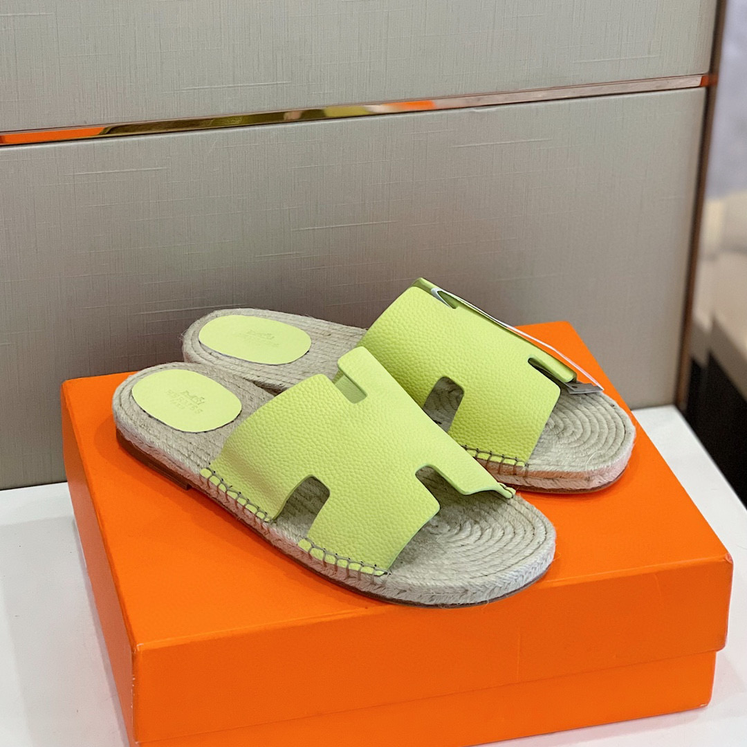 [HERMES] 에르메스 안티구아 에스파드류 샌들 남성용