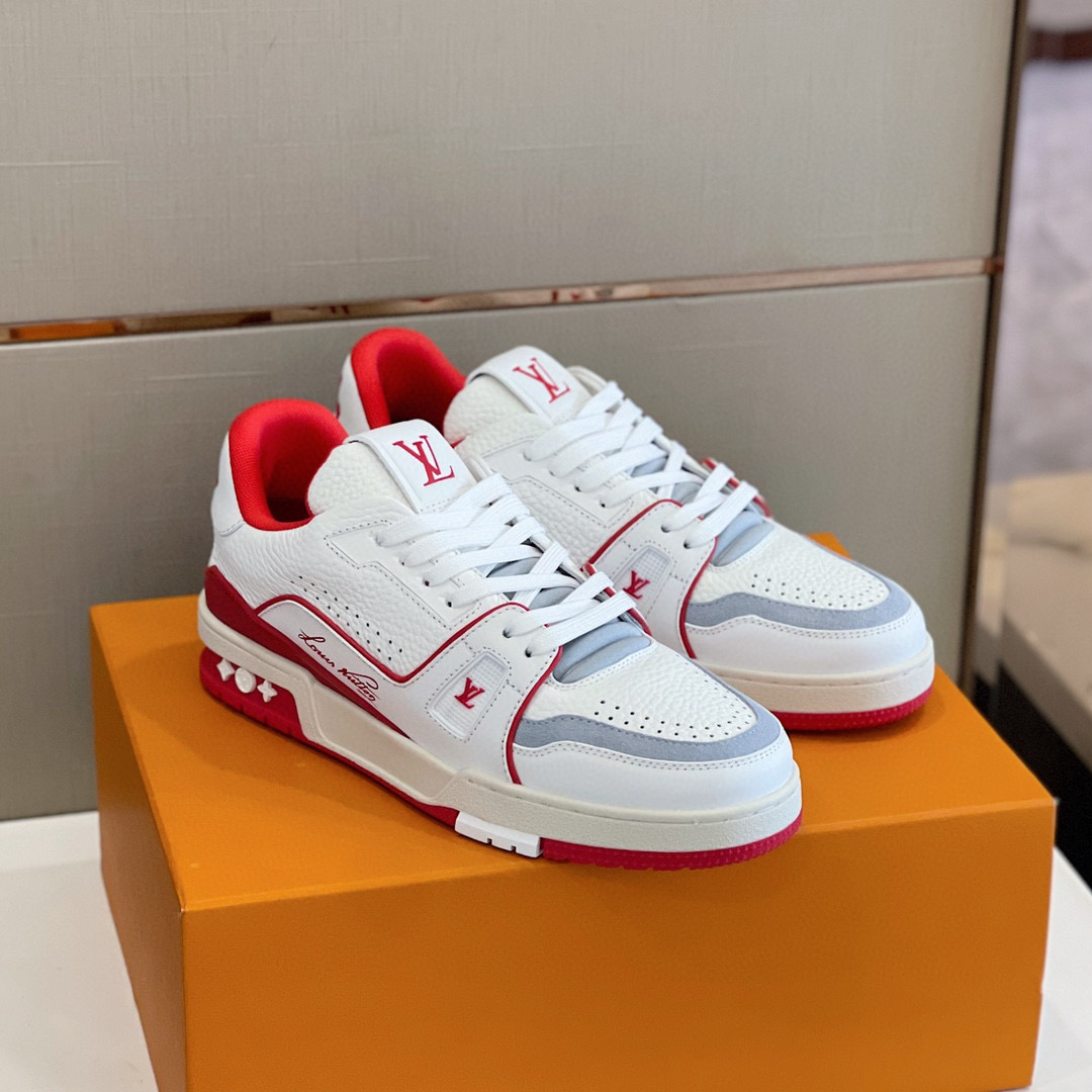 [LOUIS VUITTON] 루이비통 LV 트레이너 버질아블로 스니커즈 남성용