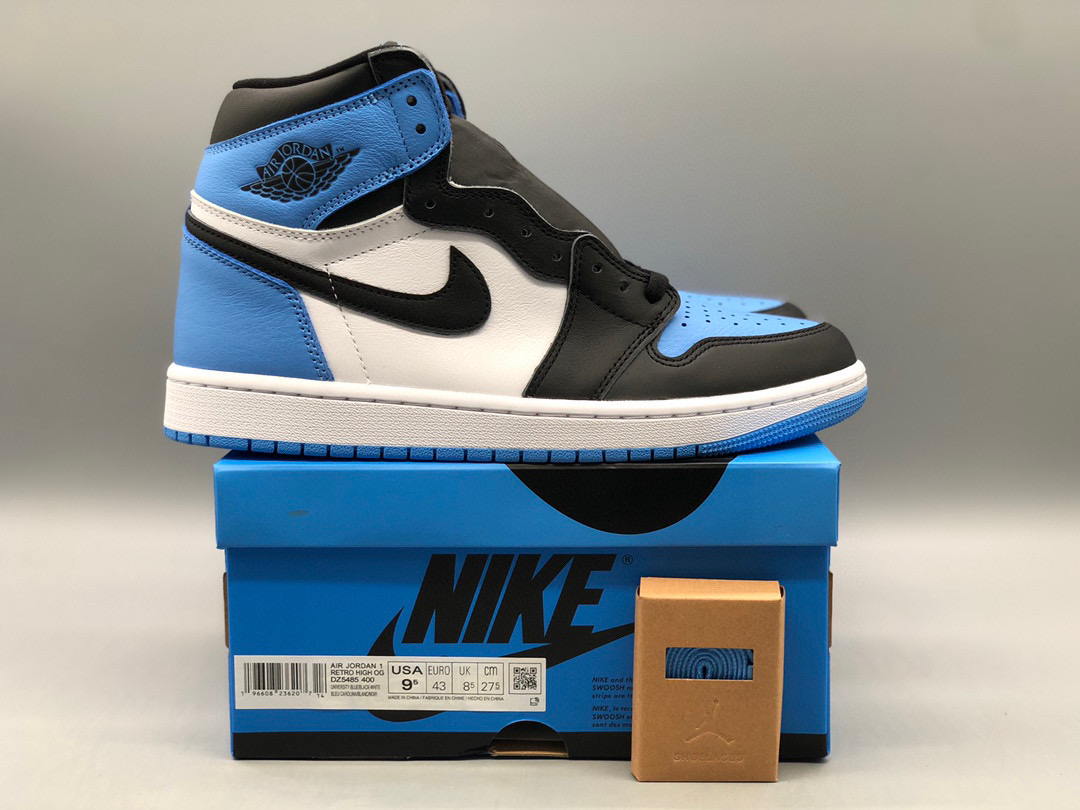 [AIR JORDAN] 에어조던1 하이 OG 유니버시티 블루 DZ5485-400 남녀공용 (OG공장)