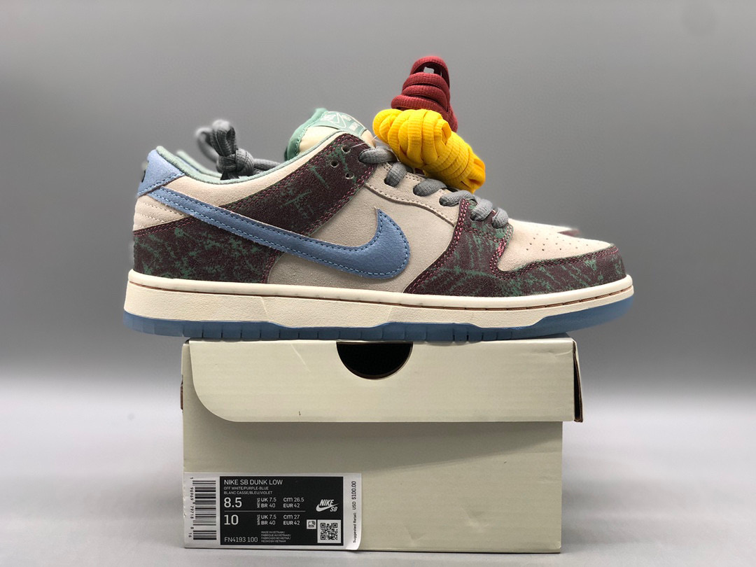 [NIKE] 크렌쇼 스케이트 클럽 X SB 덩크 로우 FN4193-100 남녀공용