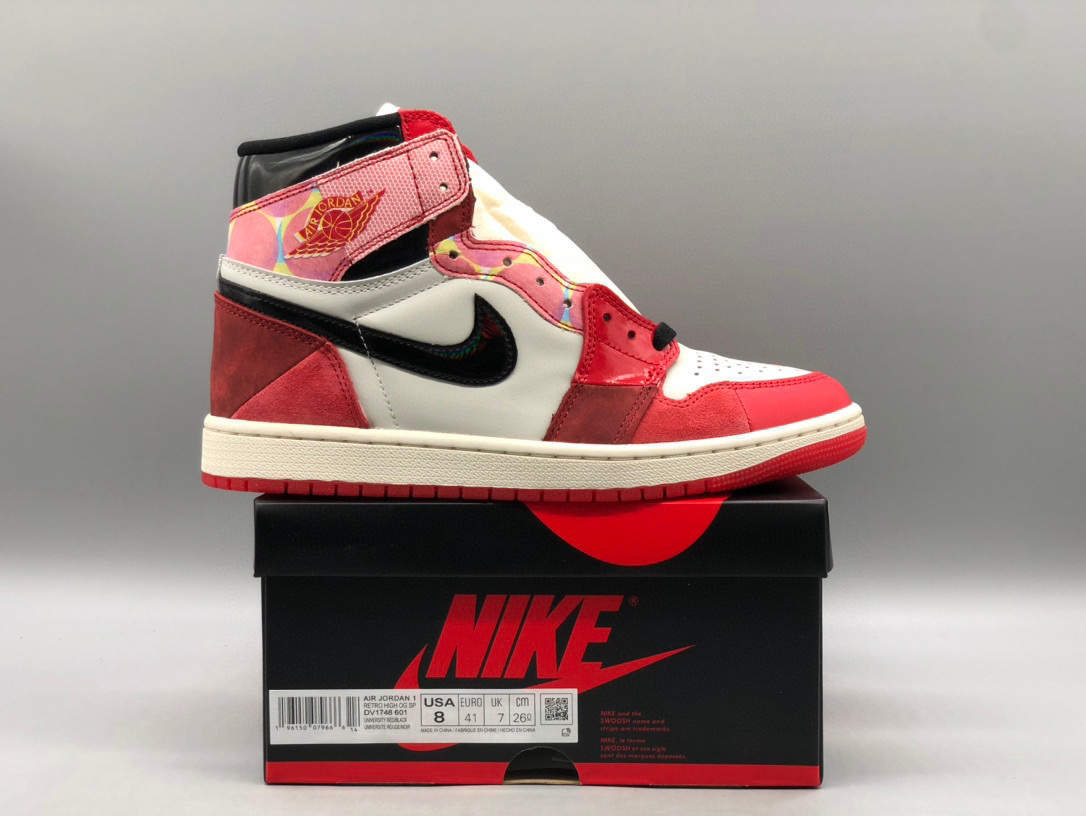 [AIR JORDAN] 에어조던1 레트로 하이 스파이더맨 넥스트 챕터 DV1748-601 남녀공용 (LW공장)