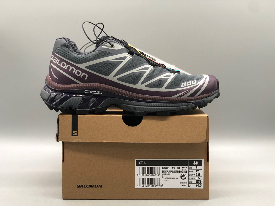 [SALOMON] 살로몬 XT-6 Adv 에보니 이브닝 블루 473818 남녀공용