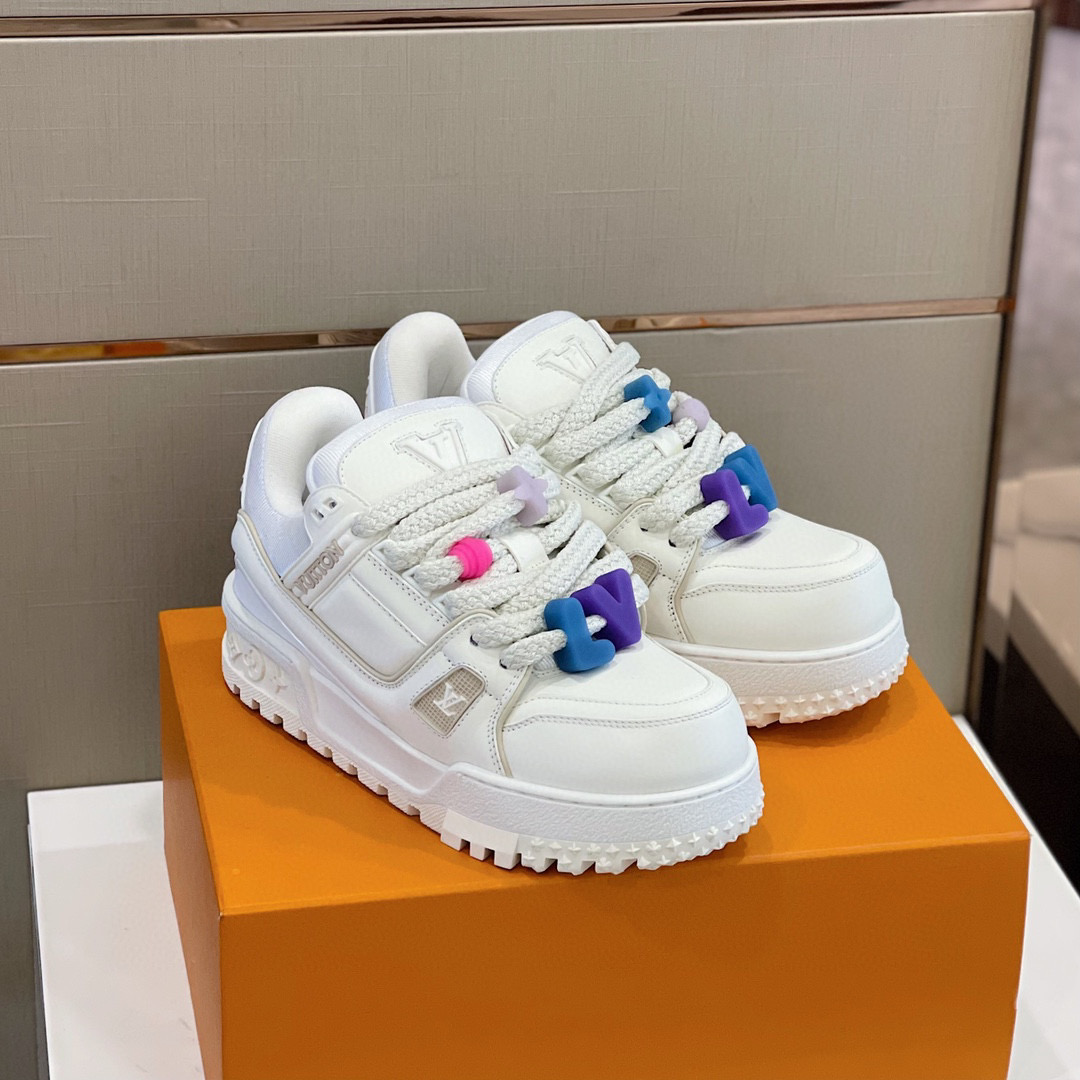 [LOUIS VUITTON] 루이비통 LV 트레이너 맥시 스니커즈 남녀공용