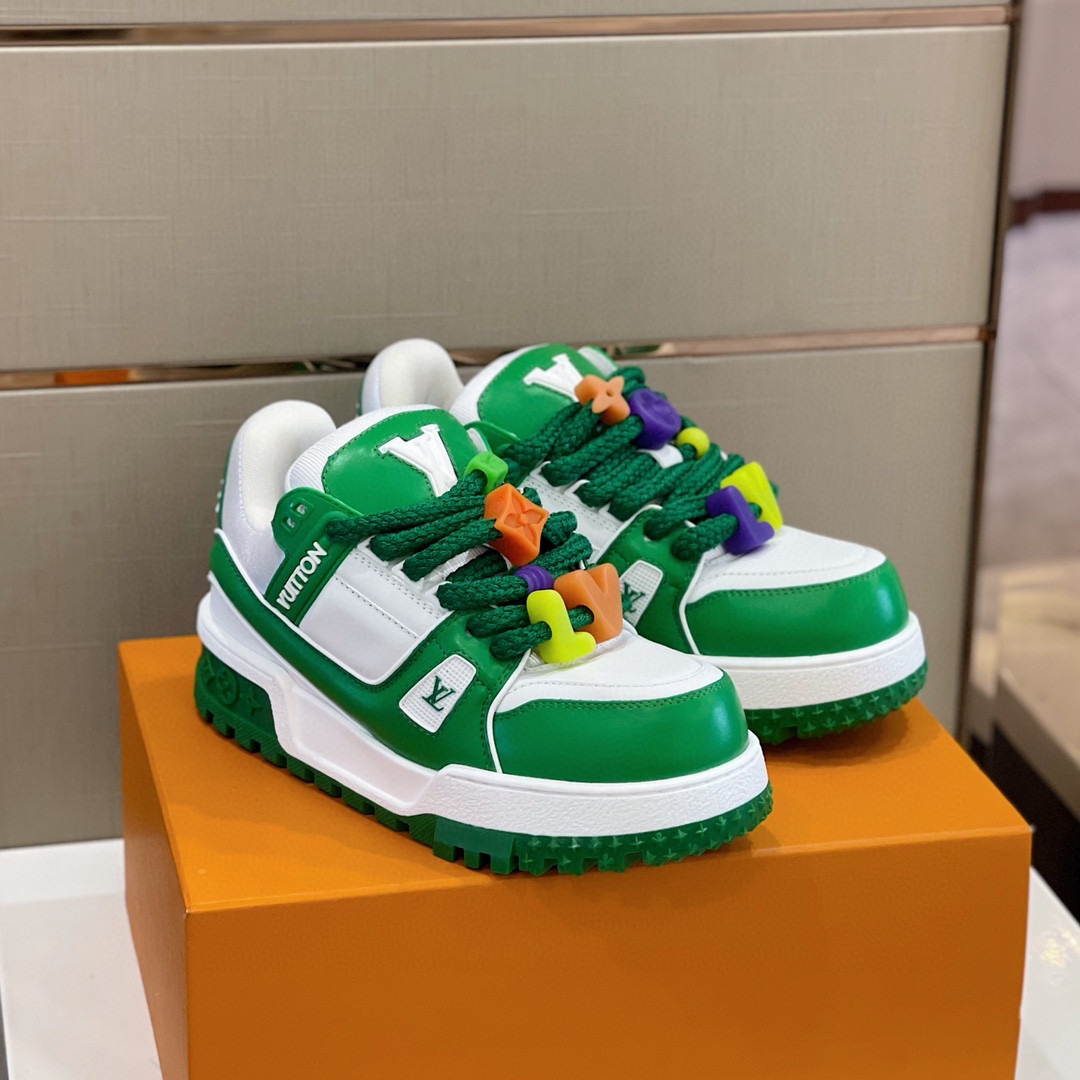 [LOUIS VUITTON] 루이비통 LV 트레이너 맥시 스니커즈 남녀공용