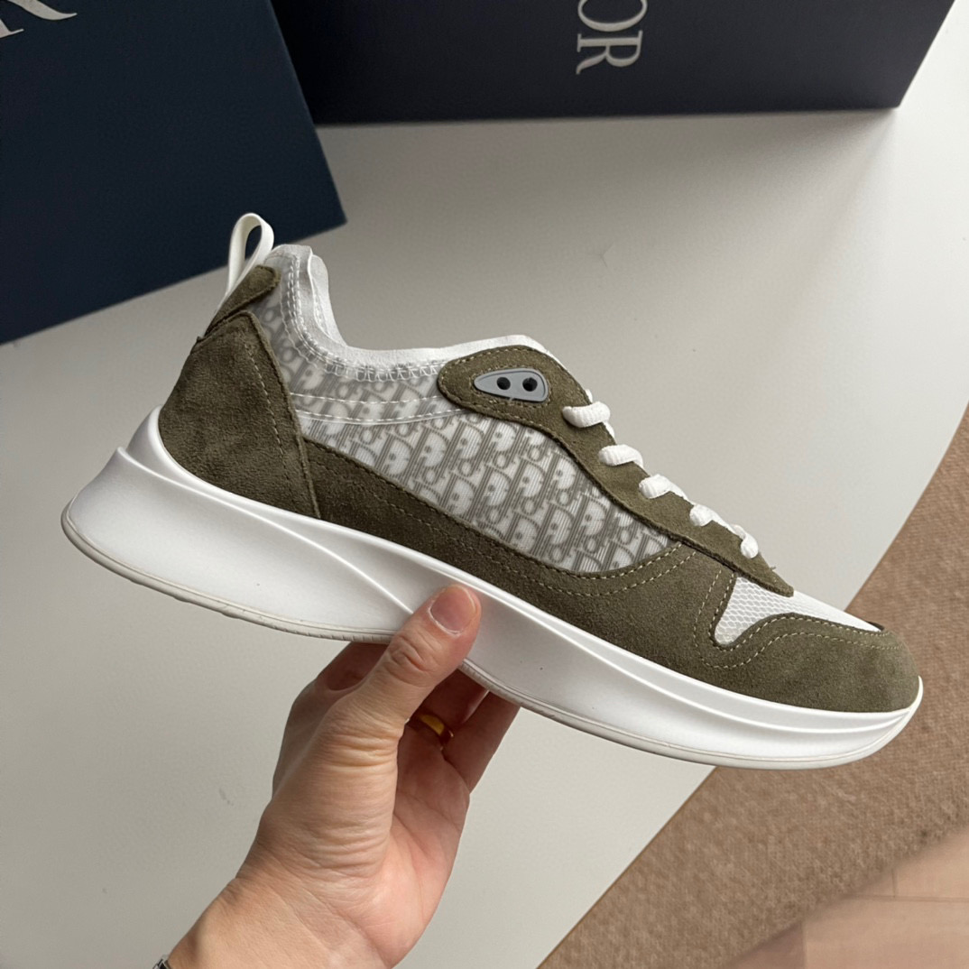 [DIOR] 디올 B25 러너 오블리크 로우 스니커즈 남성용