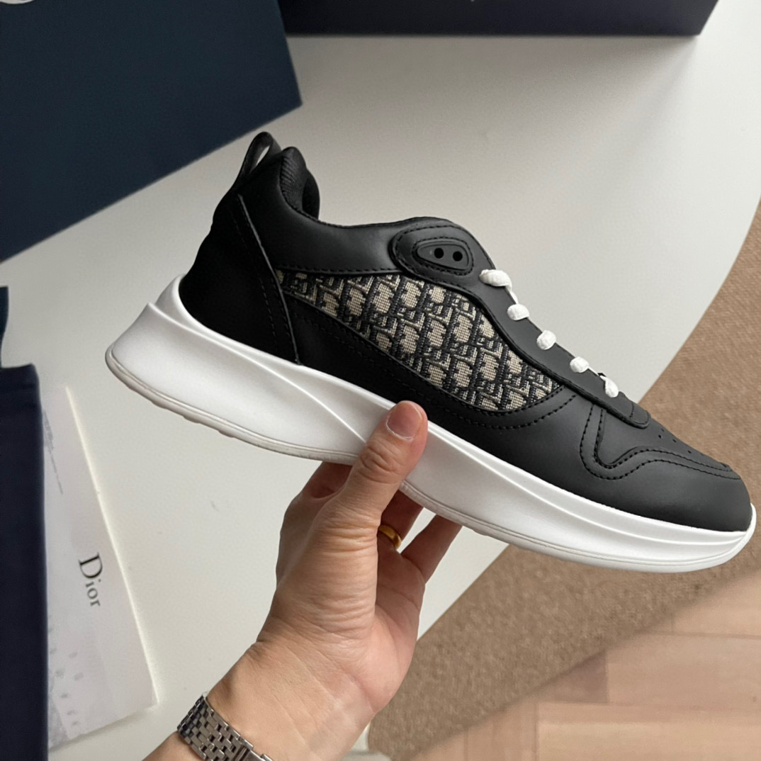 [DIOR] 디올 B25 러너 오블리크 로우 스니커즈 남성용