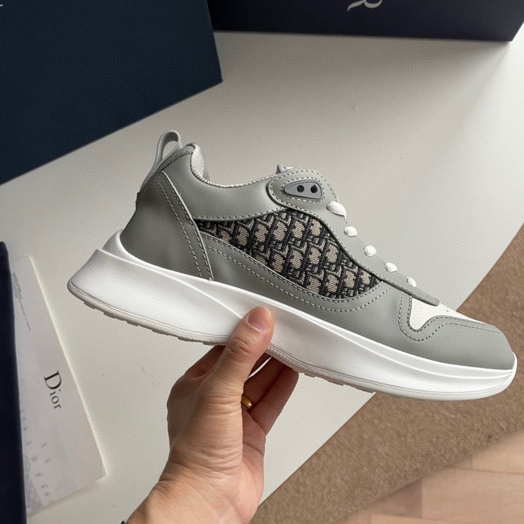 [DIOR] 디올 B25 러너 오블리크 로우 스니커즈 남성용