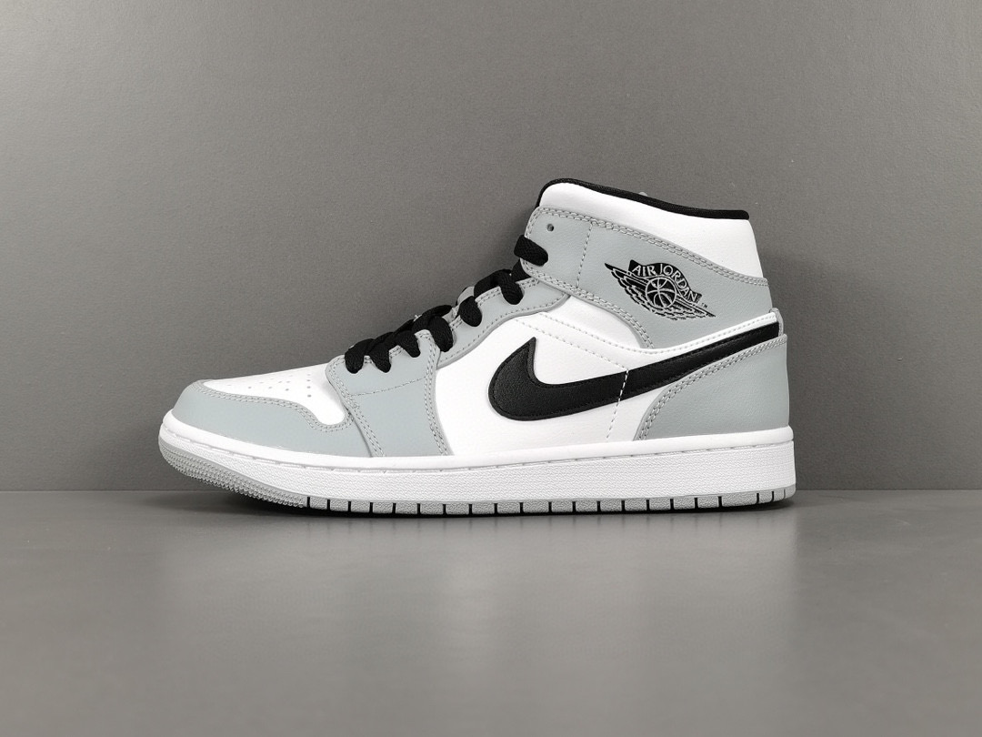 [AIR JORDAN] 에어조던1 미드 라이트 스모크 그레이 554724-092 남녀공용 (PK공장)