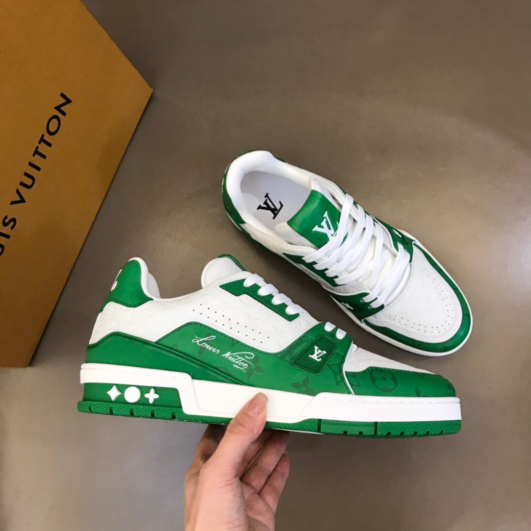 [LOUIS VUITTON] 루이비통 LV 트레이너 버질아블로 스니커즈 남성용