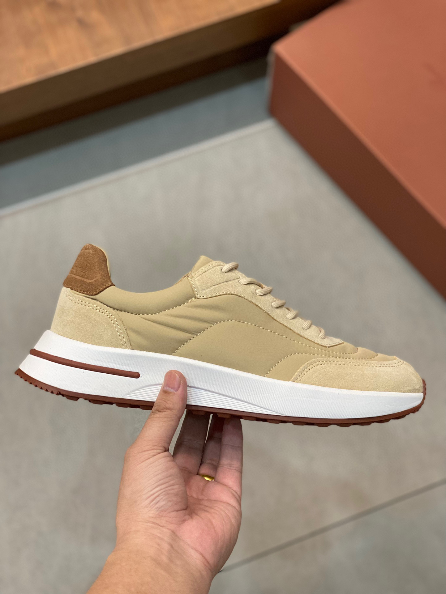 [Loro Piana] 로로피아나 스톰 시스템 스니커즈 남성용