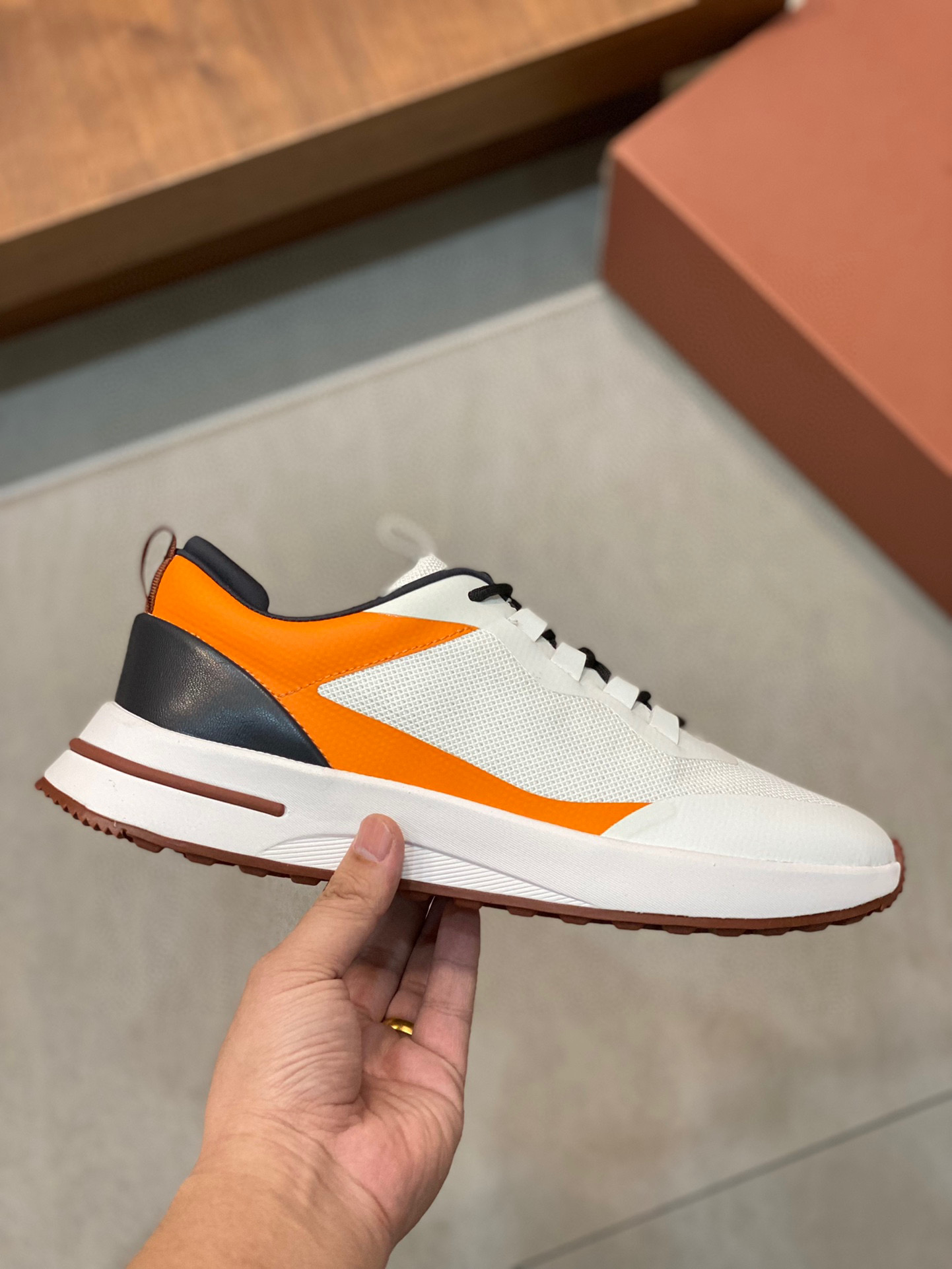 [Loro Piana] 로로피아나 남성 360 LP 플렉스 액티브 스니커즈 남성용