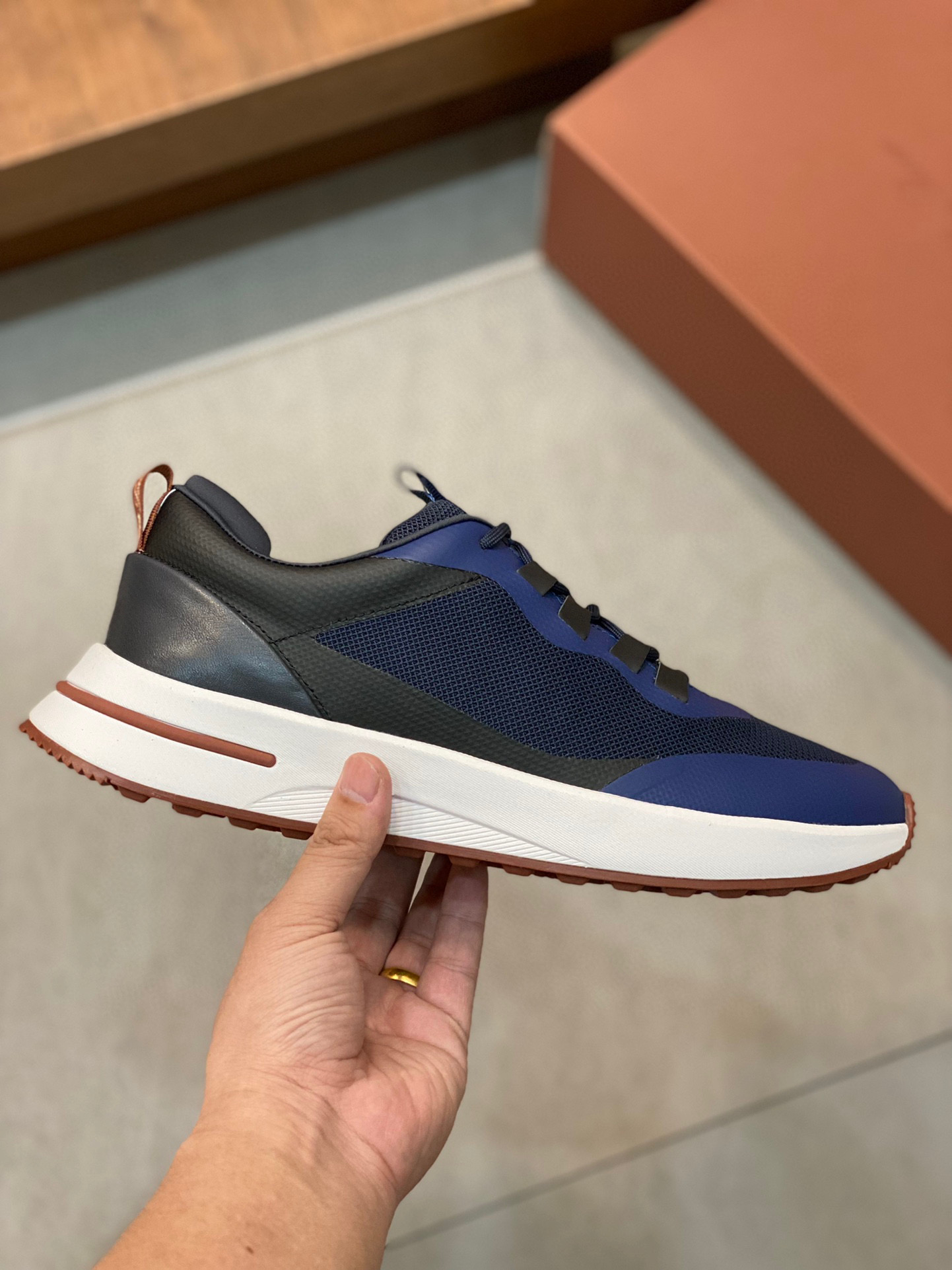 [Loro Piana] 로로피아나 남성 360 LP 플렉스 액티브 스니커즈 남성용