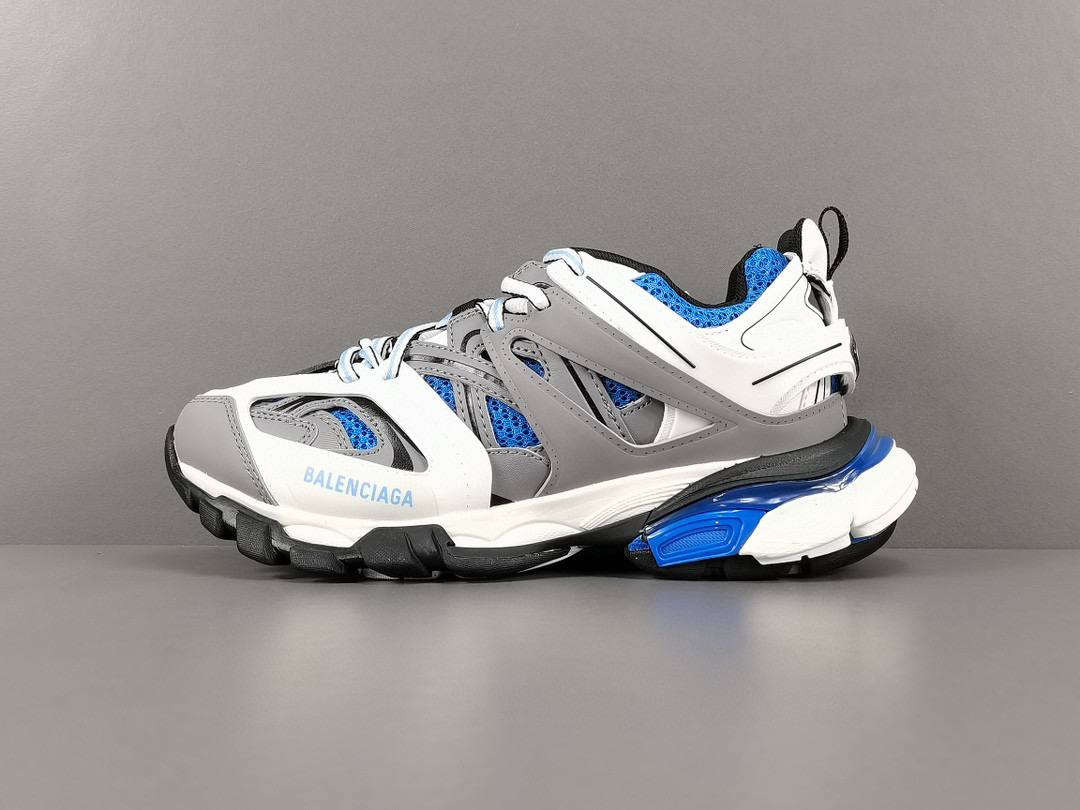 [BALENCIAGA] 발렌시아가 트랙 트레이너 화이트 그레이 블루 남녀공용