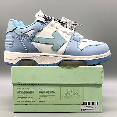 [OFF-WHITE] 오프화이트 아웃 오브 오피스 레더 스니커즈 남녀공용