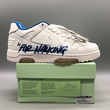 [OFF-WHITE] 오프화이트 아웃 오브 오피스 레더 스니커즈 남녀공용