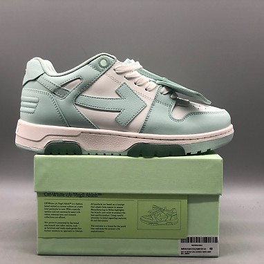 [OFF-WHITE] 오프화이트 아웃 오브 오피스 레더 스니커즈 남녀공용