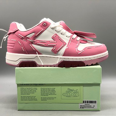 [OFF-WHITE] 오프화이트 아웃 오브 오피스 레더 스니커즈 남녀공용