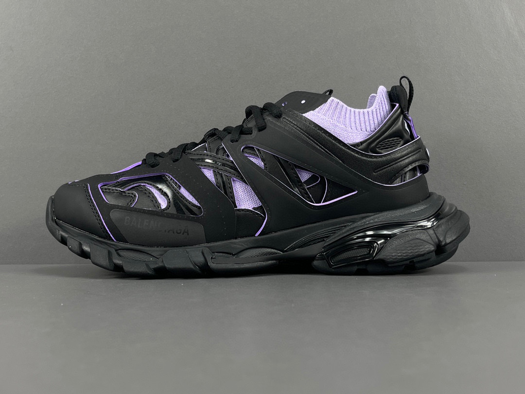 [BALENCIAGA] 발렌시아가 트랙 트레이너 블랙 라일락 남녀공용