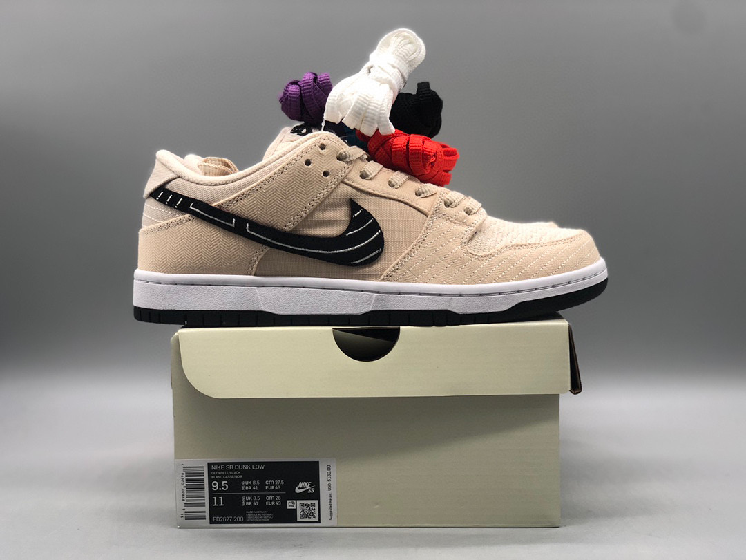 [NIKE] 나이키 x 알비노 앤 프레토 SB 덩크 로우 파슬 블랙 FD2627-200 남녀공용