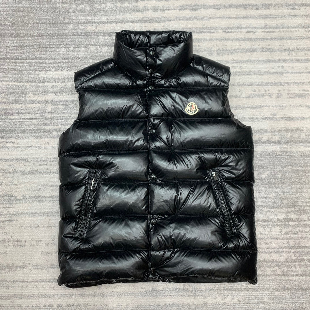 [MONCLER] 몽클레어 GHANY 패딩 조끼 블랙 남성용