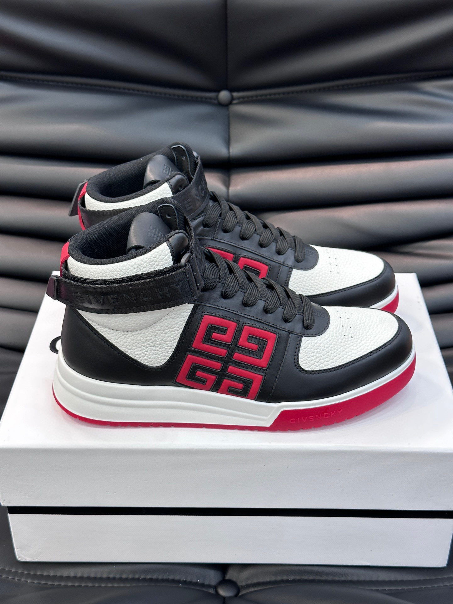 [GIVENCHY] 지방시 스니커즈 하이 남성용