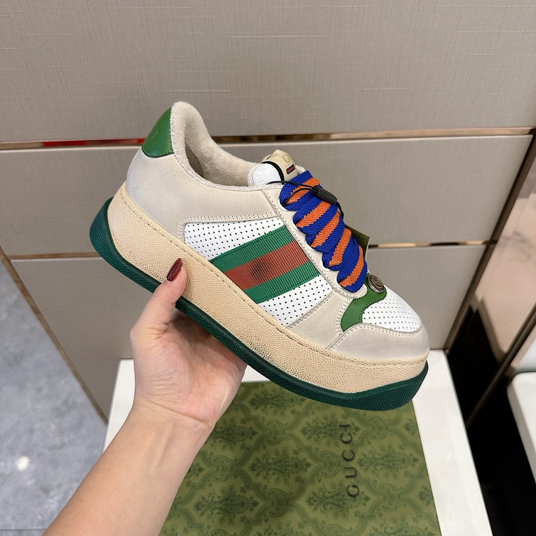 [GUCCI] 구찌 스크리너 더티 스니커즈 남녀공용