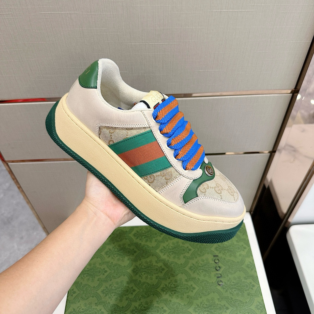 [GUCCI] 구찌 스크리너 더티 스니커즈 남녀공용
