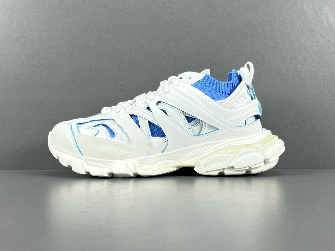 [BALENCIAGA] 발렌시아가 트랙 트레이너 화이트 블루 남녀공용