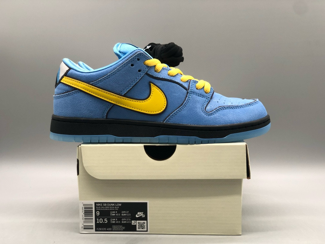 [NIKE] 파워퍼프 걸 x 나이키 SB 덩크 로우 버블스 FZ8320-400 남녀공용
