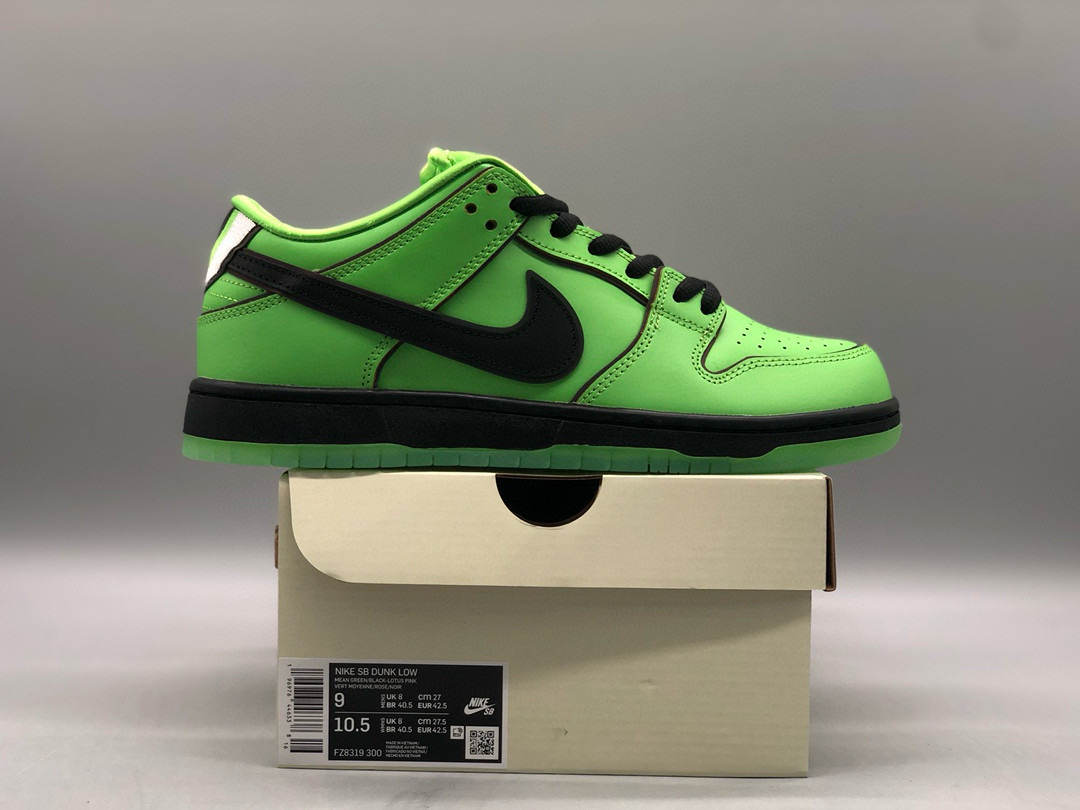 [NIKE] 파워퍼프걸 x 나이키 SB 덩크 로우 버터컵 FZ8319-300 남녀공용