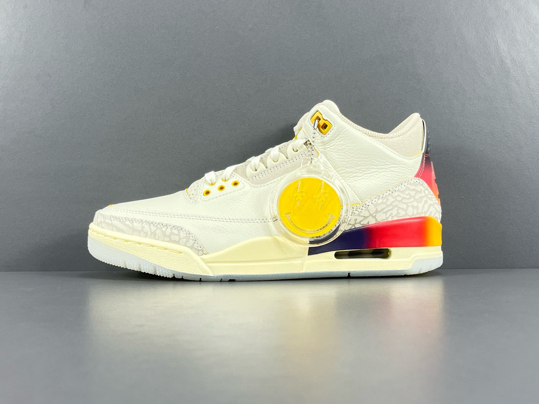 [AIR JORDAN] 제이 발빈 x 에어조던3 메데인 선셋 FN0344-901 남성용 (PK공장)